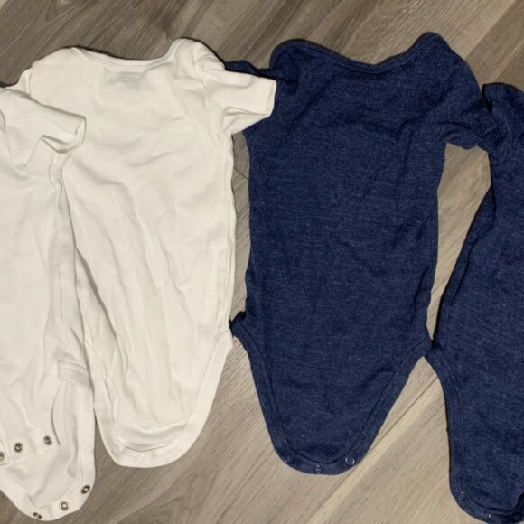 Simple Joys by Carter's baby 8-pack short-sleeve bodysuits (3-6 months) - Picture 5 of 9